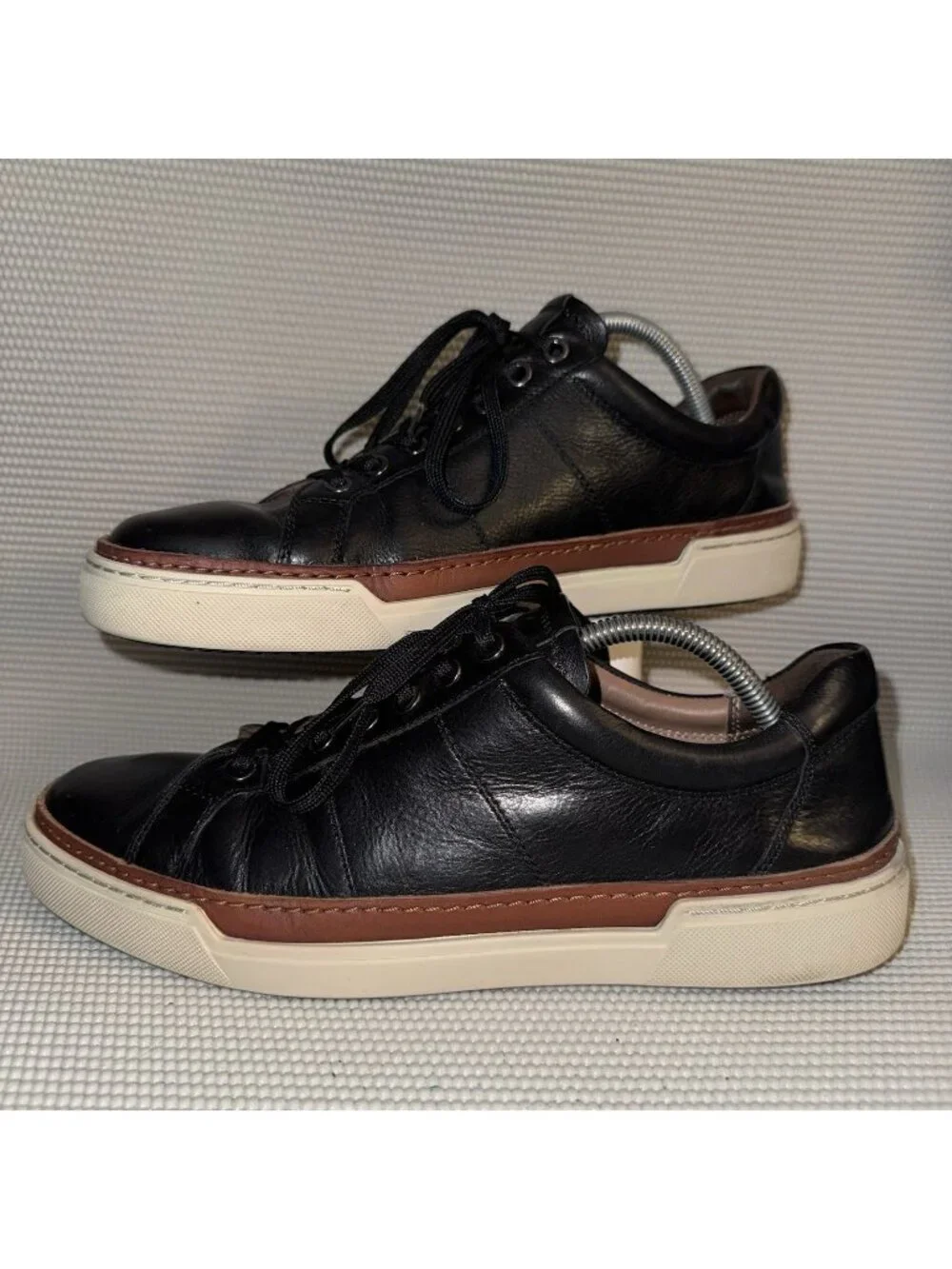 Allen Edmonds Porter City Black Leather Derby Buisness Sneakers Men’s Size 10D